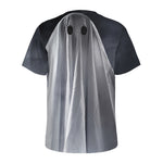 Scary Ghost 3D Print Men's Sports T-Shirt