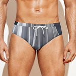 Scary Ghost 3D Print Men's Swim Briefs