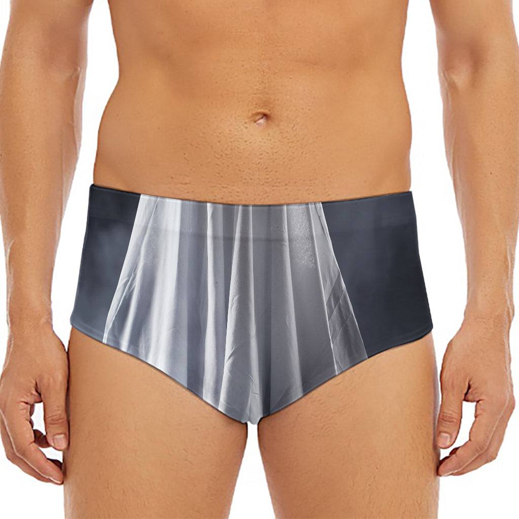 Scary Ghost 3D Print Men's Triangle Swim Briefs