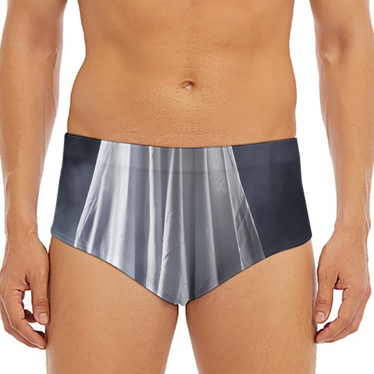 Scary Ghost 3D Print Men's Triangle Swim Briefs