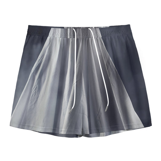 Scary Ghost 3D Print Mesh Shorts