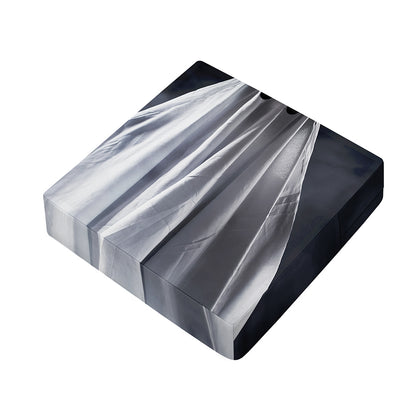 Scary Ghost 3D Print Outdoor Seat Cushion Cover