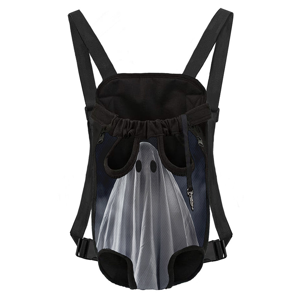 Scary Ghost 3D Print Pet Carrier Backpack