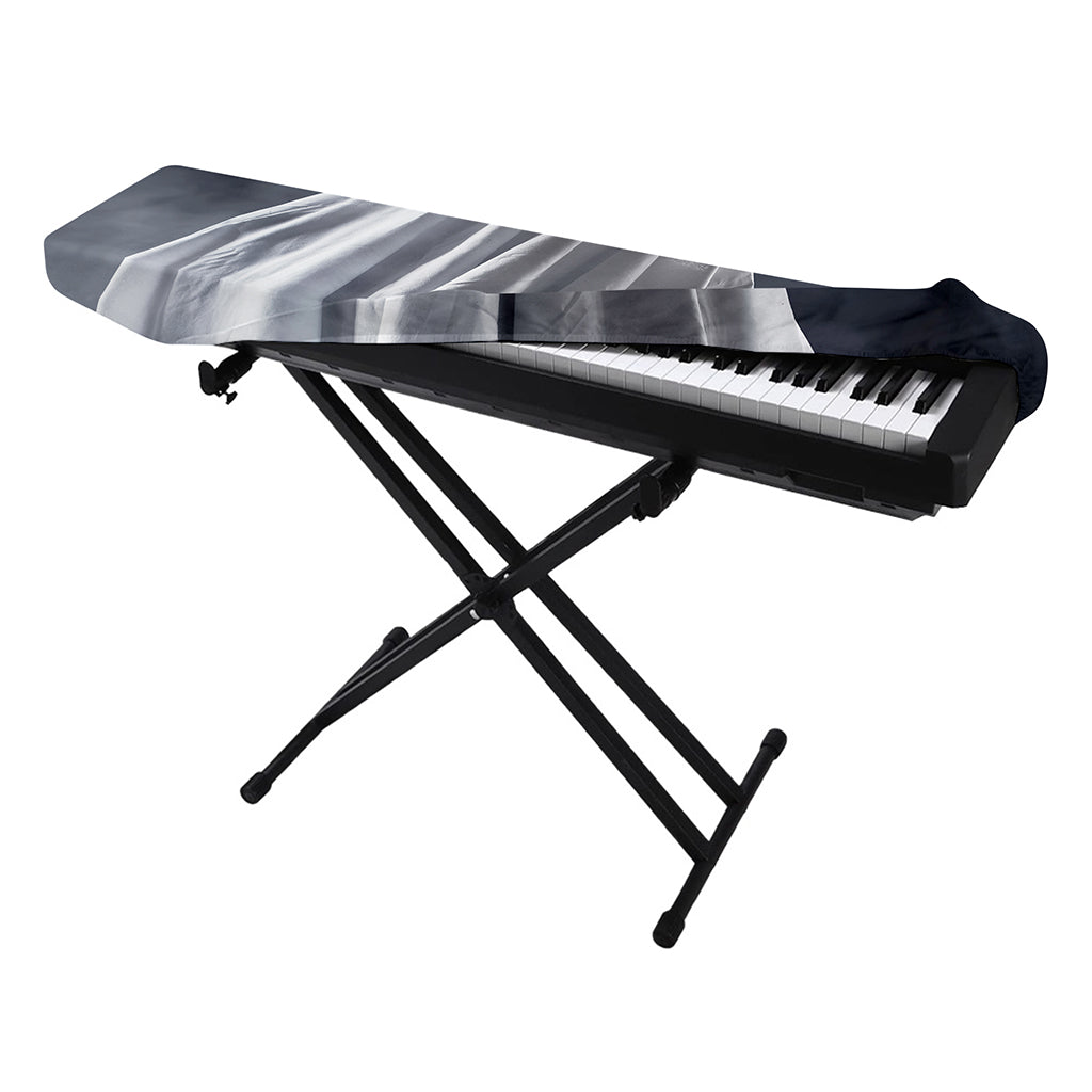 Scary Ghost 3D Print Piano Keyboard Cover