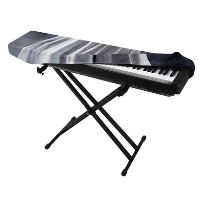 Scary Ghost 3D Print Piano Keyboard Cover