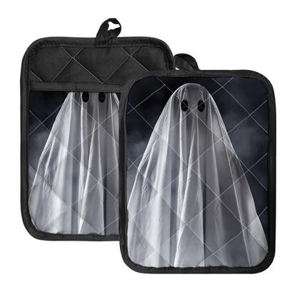 Scary Ghost 3D Print Pot Holders With Pocket