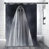 Scary Ghost 3D Print Premium Shower Curtain