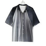 Scary Ghost 3D Print Rayon Hawaiian Shirt