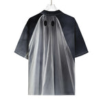 Scary Ghost 3D Print Rayon Hawaiian Shirt
