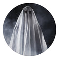 Scary Ghost 3D Print Round Blanket
