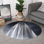 Scary Ghost 3D Print Round Rug