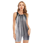 Scary Ghost 3D Print Sleeveless One Piece Swimsuit