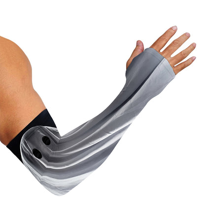 Scary Ghost 3D Print Sun Protection Arm Sleeves
