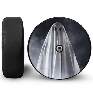 Scary Ghost 3D Print Tire Cover With Camera Hole