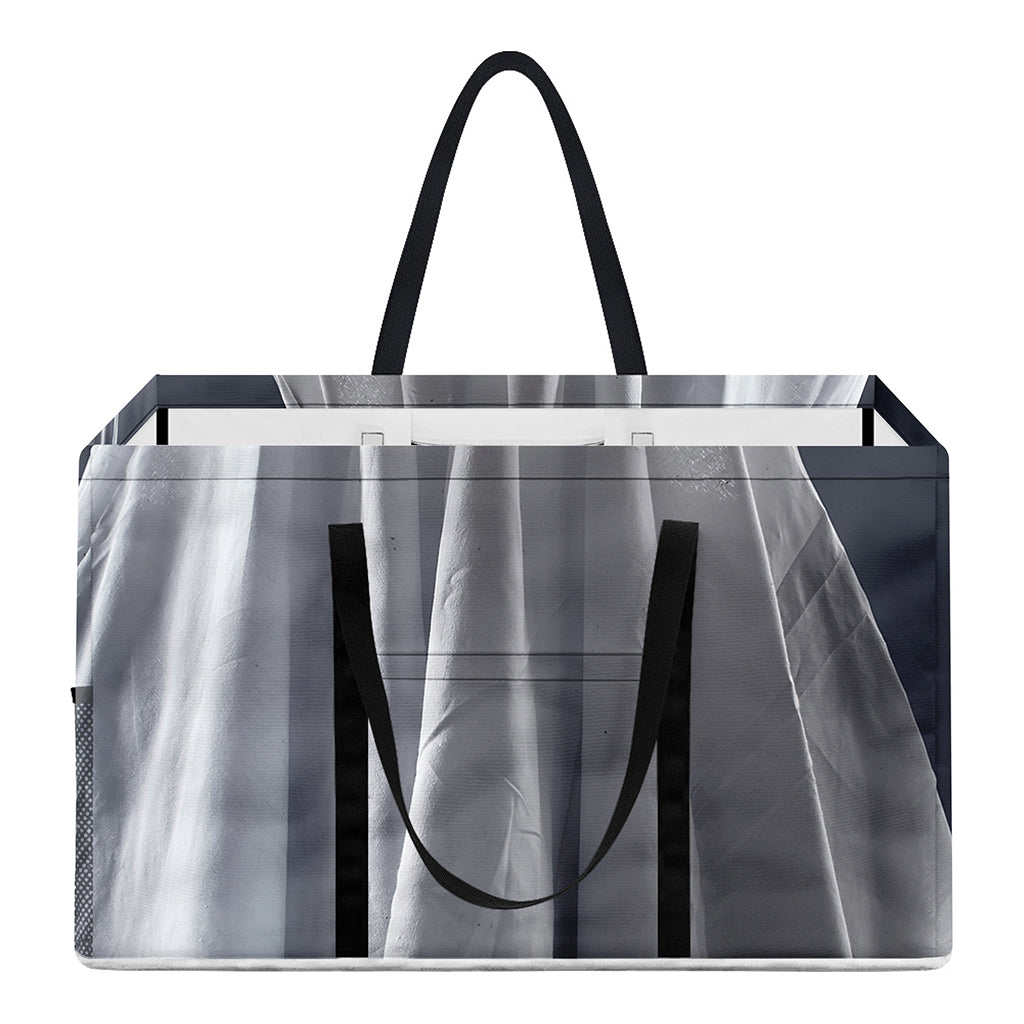 Scary Ghost 3D Print Utility Tote Bag
