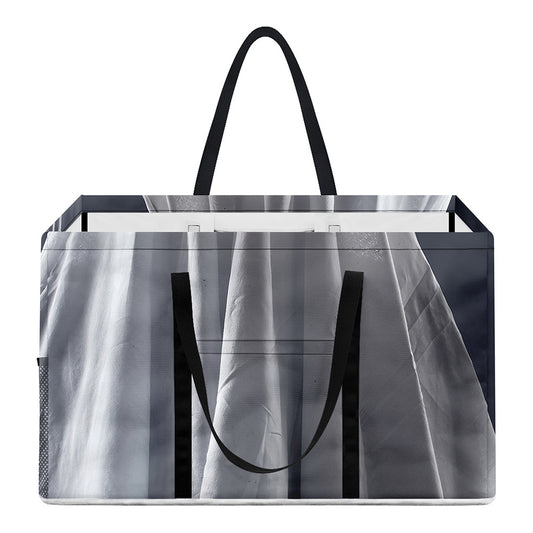 Scary Ghost 3D Print Utility Tote Bag
