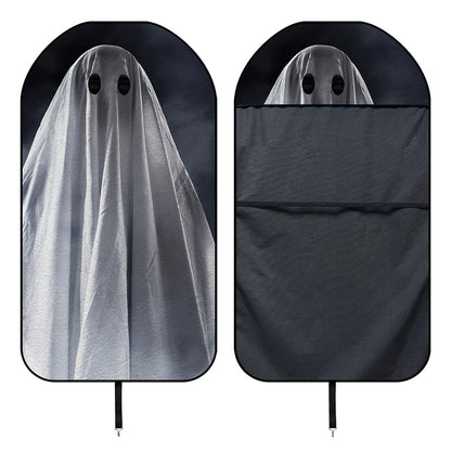 Scary Ghost 3D Print Waterproof Car Seat Cover