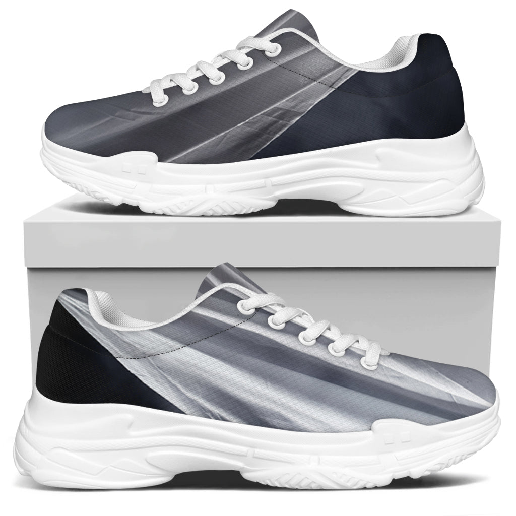 Scary Ghost 3D Print White Chunky Shoes