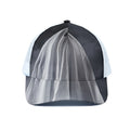 Scary Ghost 3D Print White Mesh Trucker Hat