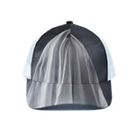 Scary Ghost 3D Print White Mesh Trucker Cap