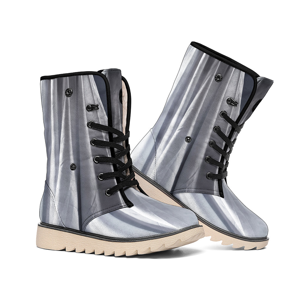 Scary Ghost 3D Print Winter Boots