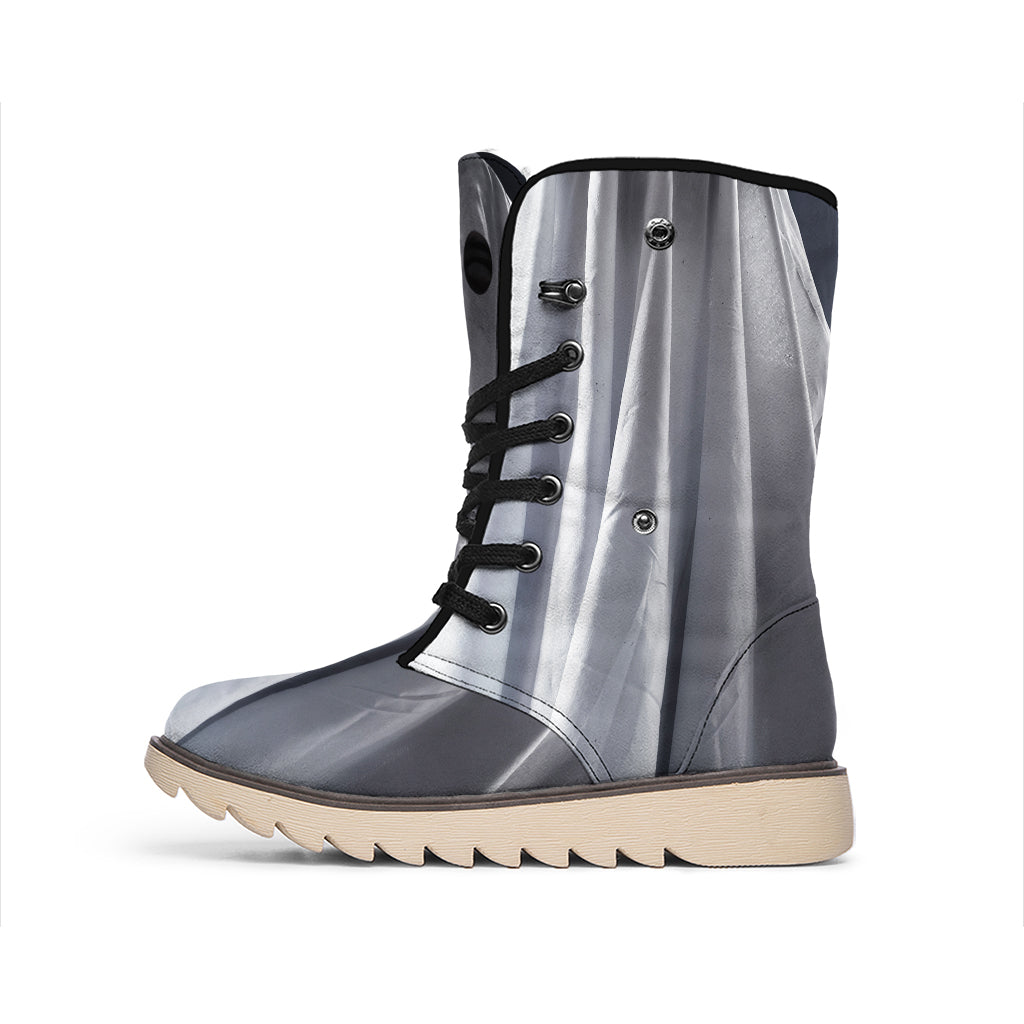 Scary Ghost 3D Print Winter Boots