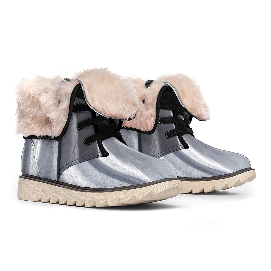 Scary Ghost 3D Print Winter Boots