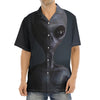 Scary Grey Alien 3D Print Aloha Shirt