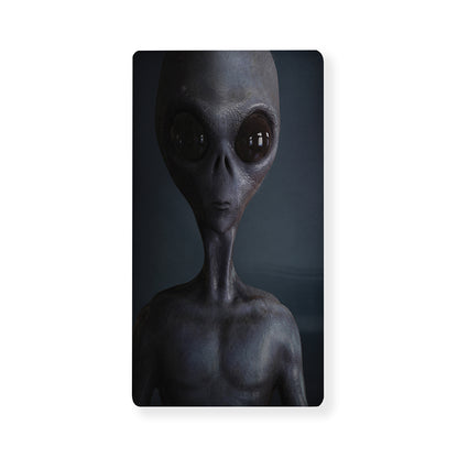 Scary Grey Alien 3D Print Baby Crib Sheet