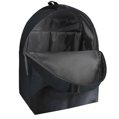 Scary Grey Alien 3D Print Backpack