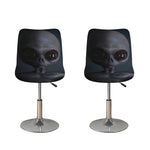 Scary Grey Alien 3D Print Bar Stool Covers
