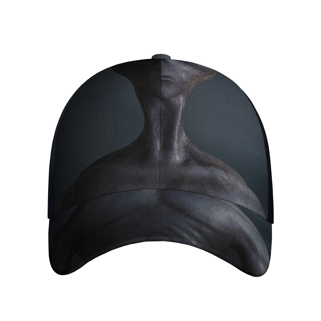 Scary Grey Alien 3D Print Baseball Cap
