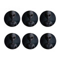 Scary Grey Alien 3D Print Coaster Set