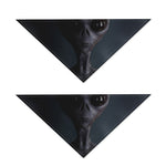Scary Grey Alien 3D Print Dog Bandana