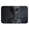 Scary Grey Alien 3D Print Indoor Door Mat