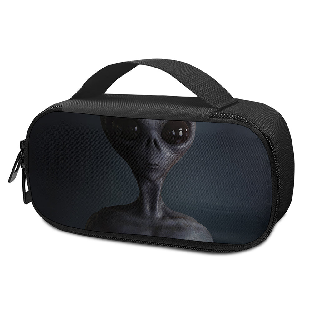 Scary Grey Alien 3D Print Insulin Cooler Travel Case
