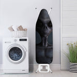 Scary Grey Alien 3D Print Ironing Board Cover