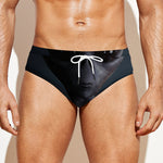 Scary Grey Alien 3D Print Men's Swim Briefs