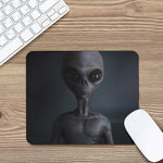 Scary Grey Alien 3D Print Mouse Pad