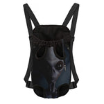 Scary Grey Alien 3D Print Pet Carrier Backpack