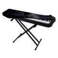 Scary Grey Alien 3D Print Piano Keyboard Cover