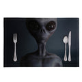 Scary Grey Alien 3D Print Placemat