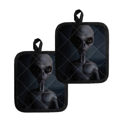 Scary Grey Alien 3D Print Pot Holders