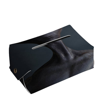 Scary Grey Alien 3D Print Rectangle Tissue Box Cover