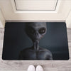 Scary Grey Alien 3D Print Rubber Doormat