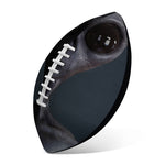 Scary Grey Alien 3D Print Rugby Ball