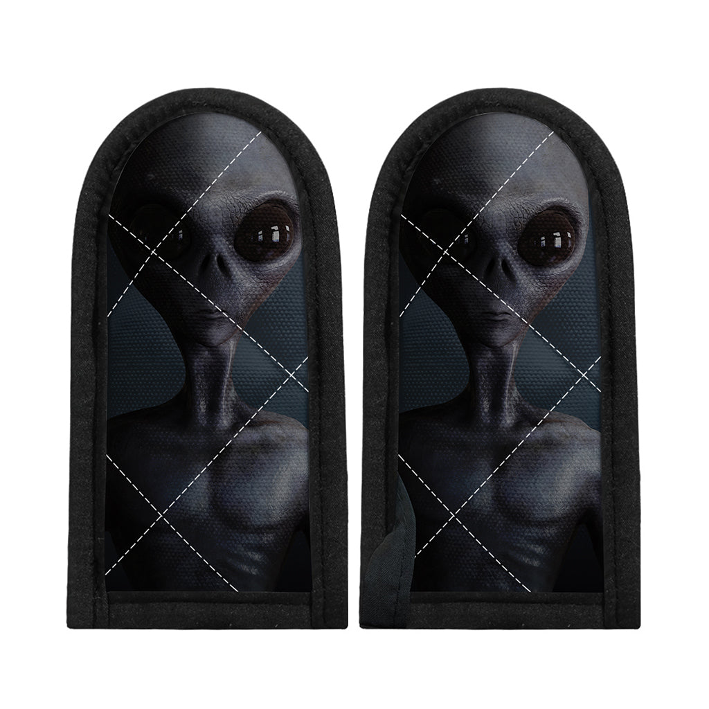 Scary Grey Alien 3D Print Skillet Handle Cover