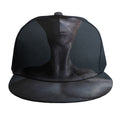 Scary Grey Alien 3D Print Snapback Cap