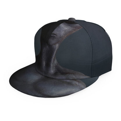 Scary Grey Alien 3D Print Snapback Cap