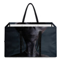 Scary Grey Alien 3D Print Utility Tote Bag